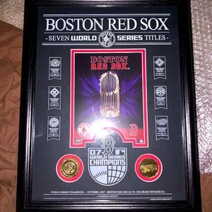 BOSTON RED SOX LIMITED EDITION SPORTS MEMORABILIA